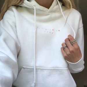 brandy melville los angeles 1984 hoodie.